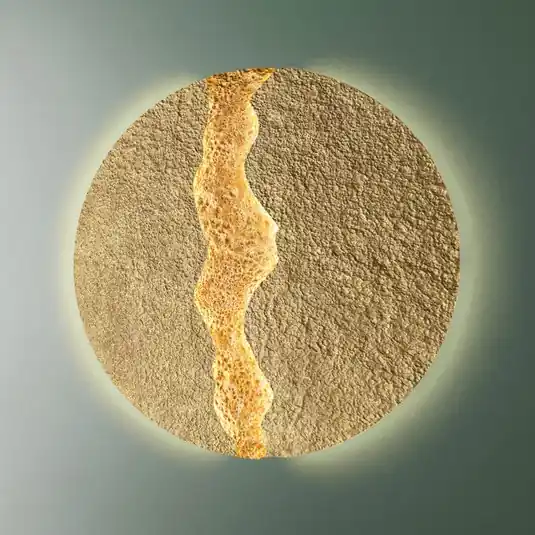 LED nástěnné světlo Eruption, Ø 80 cm Odeslání Ihned