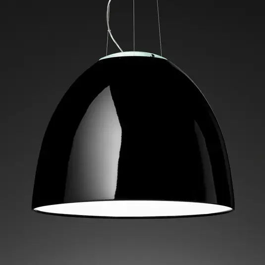Akční Nabídka Artemide Nur Gloss závěsné světlo ovládané aplikací, černé