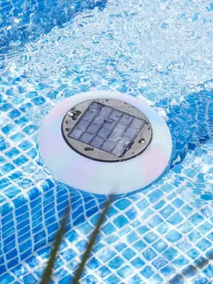 Pool Light solární bazénové světlo teplá bílá Vrácení Zdarma
