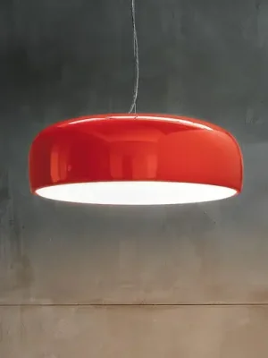 Akční Cena FLOS Smithfield S LED závěsné světlo v červené barvě