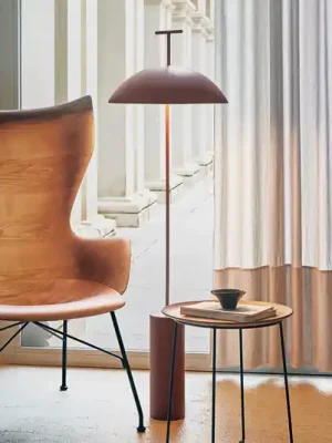 Kartell Geen-A LED stojací lampa cihlově červená Přímo Od Výrobce
