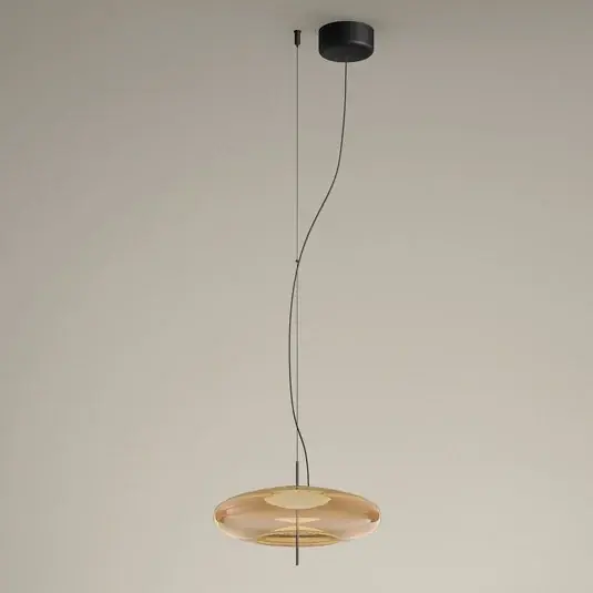 LEDS-C4 Plat LED závěsné světlo, jantarová Top Prodej