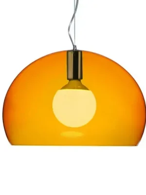 Pouze Dnes Kartell Small FL/Y LED závěsné světlo, oranžová
