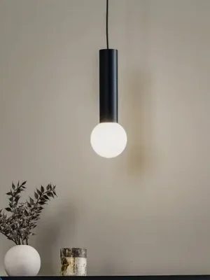 LEDS-C4 Mist koupelnové závěsné světlo IP44 černá Dokud Zásoby Vydrží