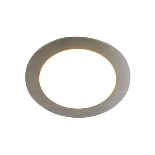 Oblíbený LED podhledové světlo FAR 58, ocel 3W 3 000K