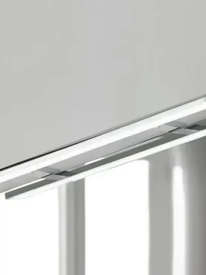 LED zrcadlové světlo Pandora, chrom, šířka 80,8 cm Oblíbený