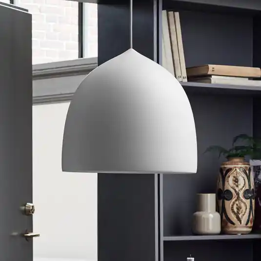 FRITZ HANSEN Suspence P2 závěsné Ø 38,5cm, šedá Jen Po Omezenou Doba