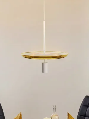 Prandina Landing S50 LED závěsné světlo mosaz Dokud Zásoby Vydrží