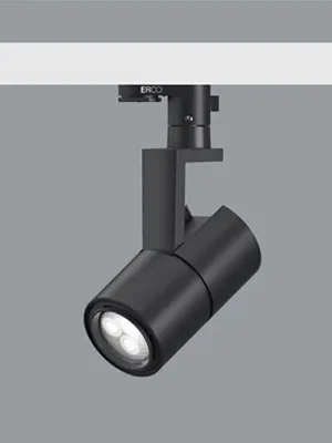 Oblíbený ERCO Parscan 230V Casambi 6W wallwash 940 černá
