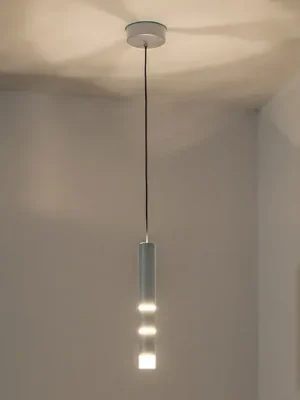 LED závěsné světlo PURE Vega, válcové, z hliníku Cenová Bomba