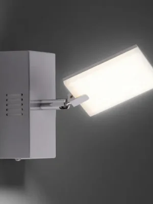 Poslední Šance PURE Mira LED nástěnné světlo, remote, CCT, hliník