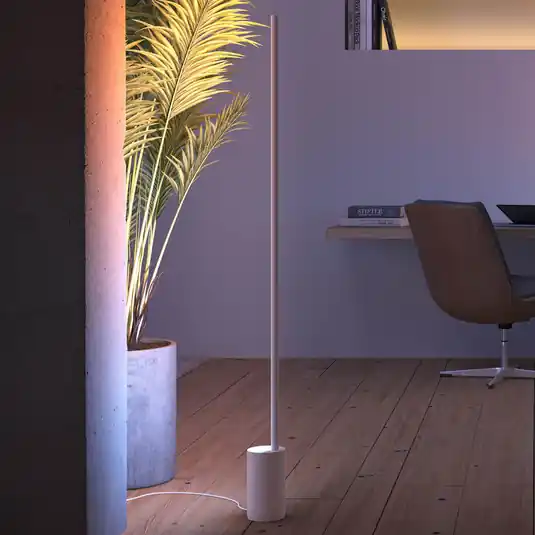 Expresní Doručení Philips Hue Gradient Signe LED stojací lampa bílá