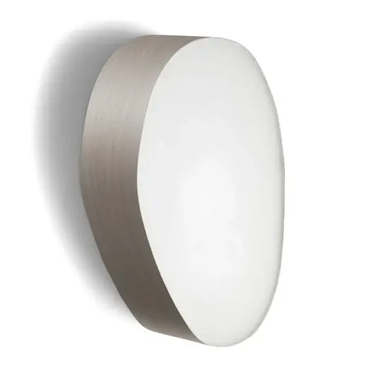 Omezená Nabídka LZF Guijarro Small LED nástěnné světlo, šedá