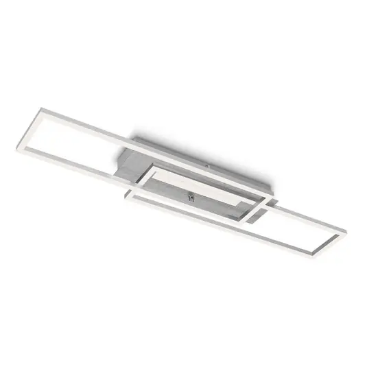 Akce LED stropní svítidlo Frame Mid, 3 000 K, hliník