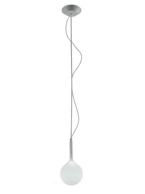Finální Výprodej Závěsná lampa Artemide Castore ze skla, Ø 14 cm