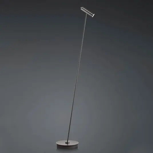 Oblíbený LED stojací lampa Tom, stmívatelná, bronzová