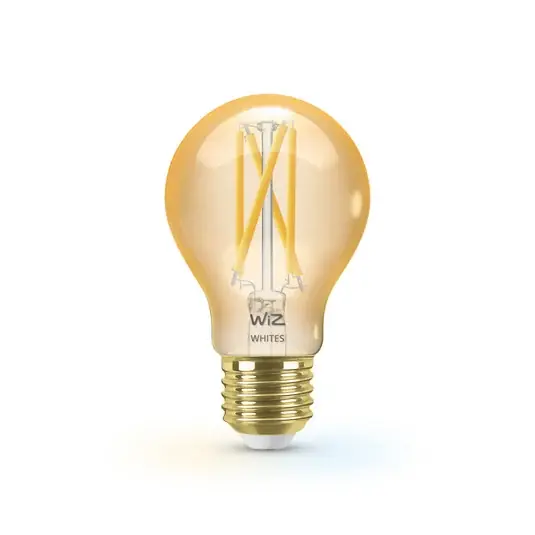 WiZ A60 LED žárovka Wi-Fi E27 7W jantarová CCT Aktuální