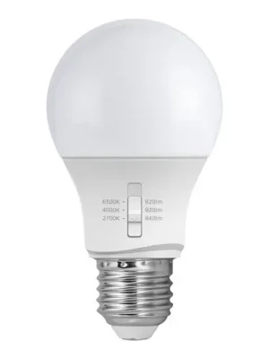 E27 8,5W LED žárovka A60 CCT 2 700/4 000/6 500 K Přímo Od Výrobce
