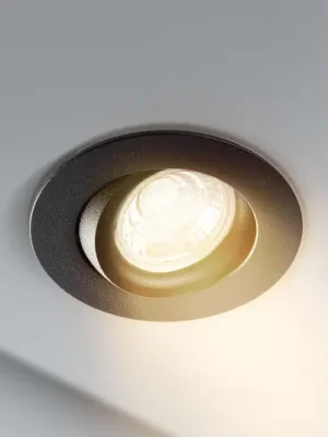 Cenově Výhodný LED stropní bodové světlo DL6809, kulaté, černé