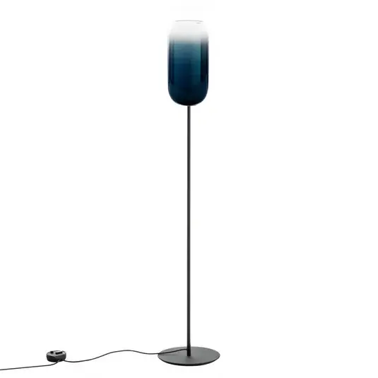 Hit Sezóny Artemide Gople stojací lampa, modrá/černá
