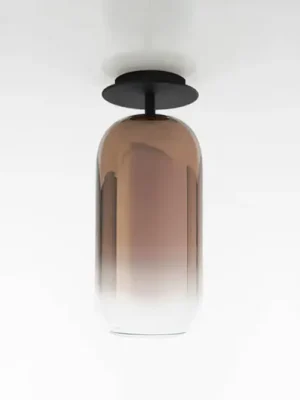 Artemide Gople Mini stropní světlo, bronz/černá Ihned K Objednání