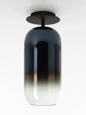 Akce Artemide Gople stropní světlo, modrá/černá