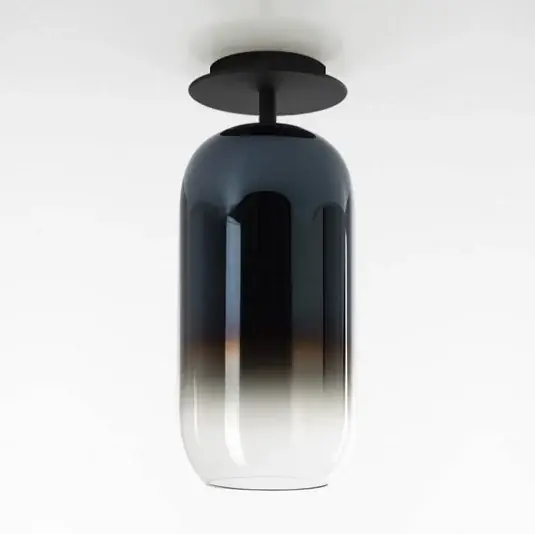 Akce Artemide Gople stropní světlo, modrá/černá