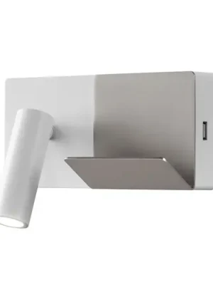 LEDS-C4 E-Lamp Mini LED nástěnné světlo bílá/šedá Nejprodávanější