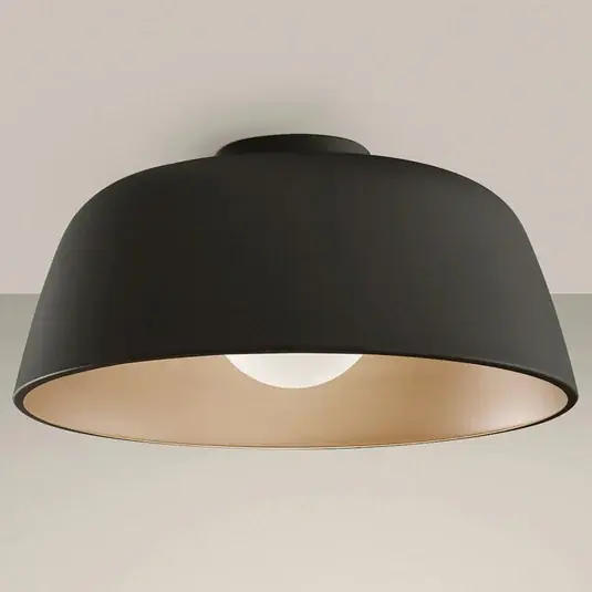 Stropní svítidlo LEDS-C4 Miso Ø 43,3 cm černé Autentický