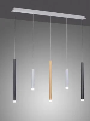 Nakupujte Hned LED závěsné světlo PURE Gemin, barevné, 5žárovkové