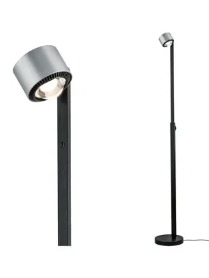 Časově Omezené Paulmann LED stojací lampa Aldan, kov, nastavitelná, stmívatelná