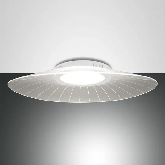 LED stropní světlo Vela, bílá, stmívatelné Vrácení Zdarma