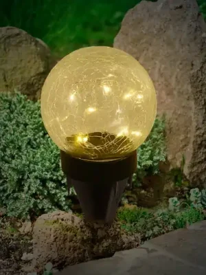 Vysoce Kvalitní LED solární dekorační světlo 5248203 ze skla, 3ks