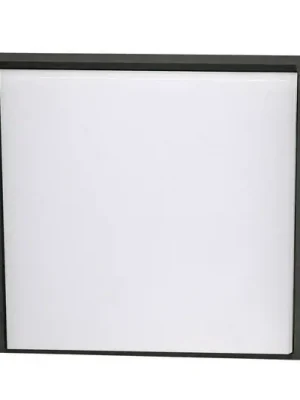 Kup Teď LED stropní světlo Desdy, 30x30 cm, IP54, černá