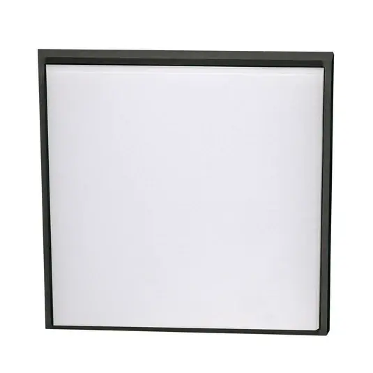 Kup Teď LED stropní světlo Desdy, 30x30 cm, IP54, černá