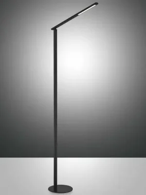 Poslední Šance LED stojací lampa Ideal, jeden zdroj, CCT, černá