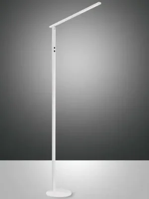 LED stojací lampa Ideal, jeden zdroj, CCT, bílá Top Prodej