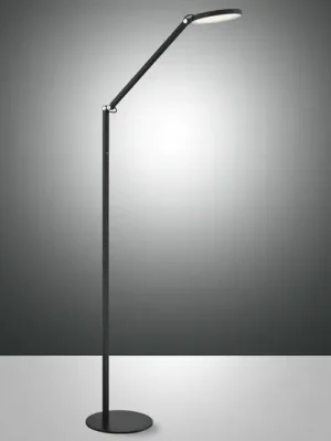 LED stojací lampa Regina, 1 zdroj, černá Must-Have