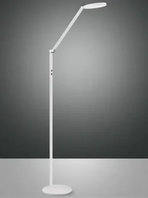 LED stojací lampa Regina, 1 zdroj, bílá Akční Cena