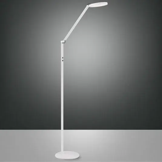 LED stojací lampa Regina, 1 zdroj, bílá Akční Cena