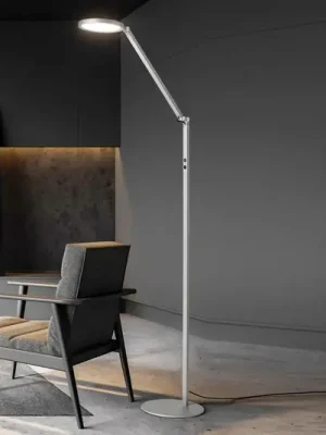 Víkendová Akce LED stojací lampa Regina, 1 zdroj, hliník