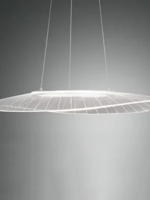 Top Prodej Závěsné svítidlo LED Vela, bílé, oválné, 78 cm x 55 cm