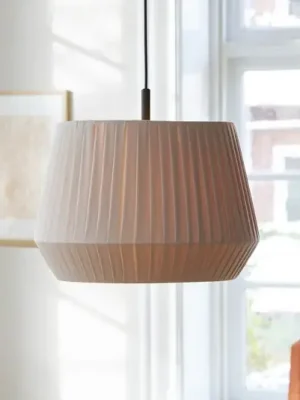 Značkový Závěsné světlo Dicte, ručně vázané, Ø 40cm, jantar