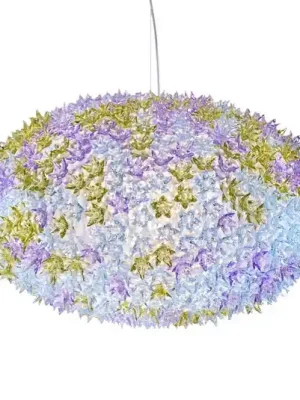 Kartell Big Bloom LED závěsné světlo G9, fialová Bezpečná Platba