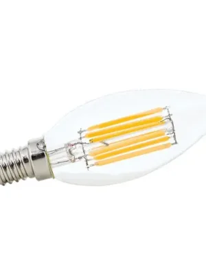 LED žárovka-svíčka E14 4,5W C35 filament 827 Přímo Od Výrobce