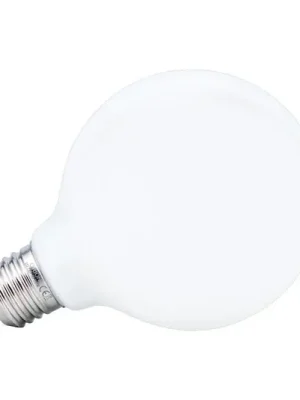 LED žárovka globe E27 8W G95 2700K opál stmívací Vysoce Kvalitní