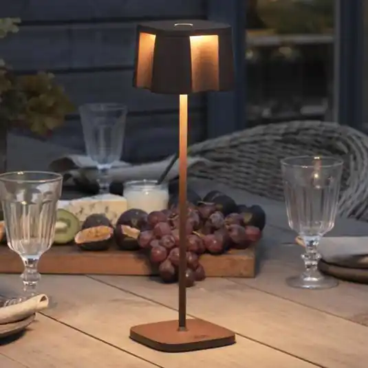 LED dekorativní světlo Nice, dobíjení USB, rezavá Vysoce Kvalitní