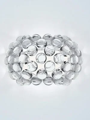 Foscarini Caboche Plus piccola R7s nástěnné svítidlo čiré Autentický