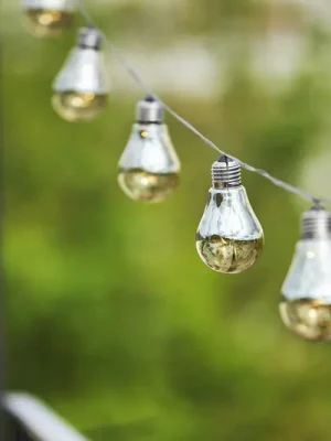 LED světelný řetěz Glow, deset zdrojů kouřově šedá Cenová Bomba