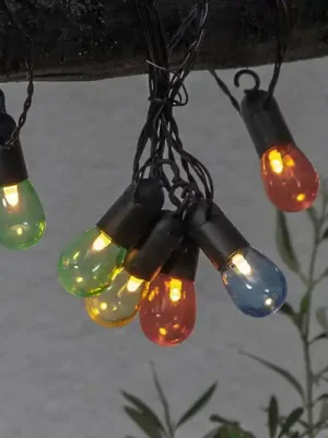 Značkový LED světelný řetěz Small Hooky, pestrý